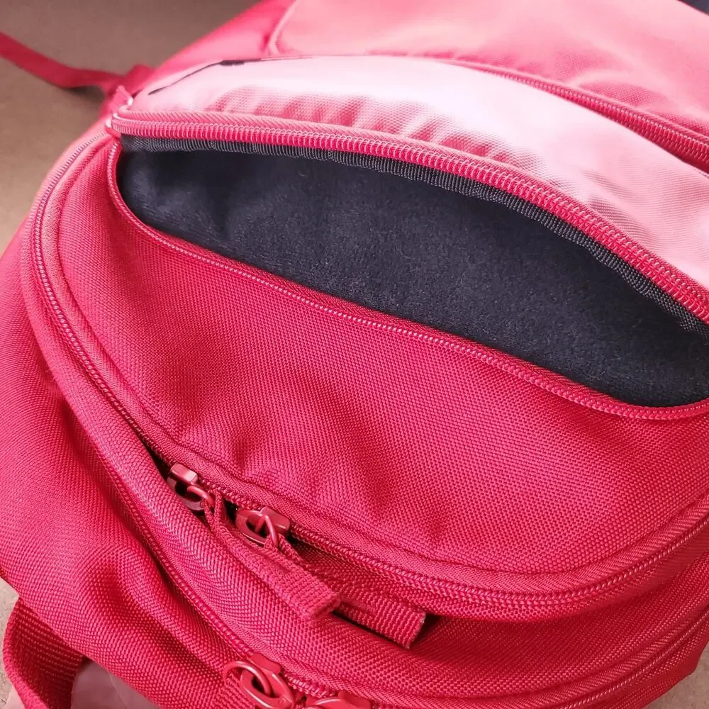 Air Jordan Jumpman Backpack Book Bag Red Large School Athletic Travel Gym